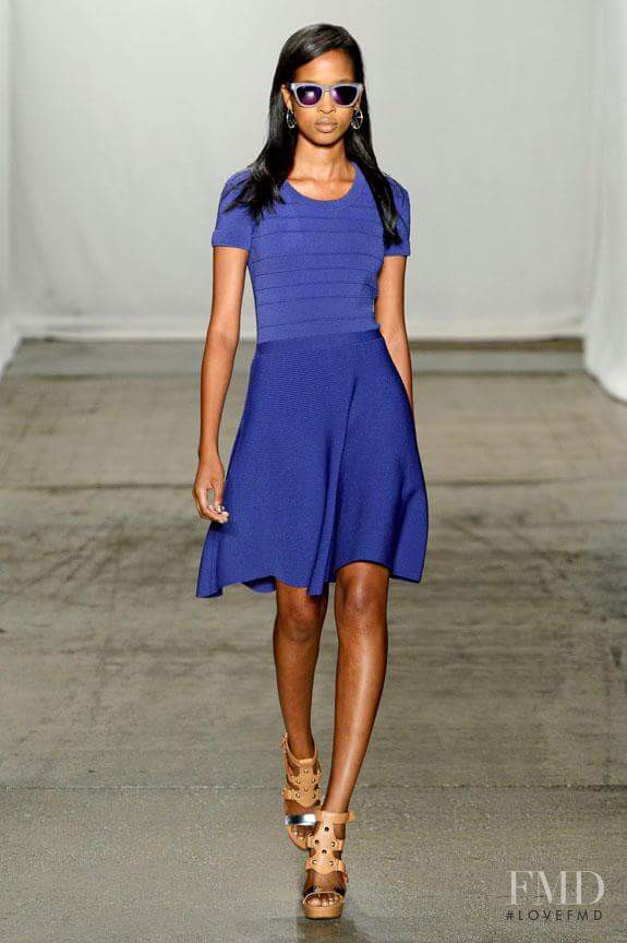 Marihenny Rivera Pasible featured in  the Rebecca Taylor fashion show for Spring/Summer 2013