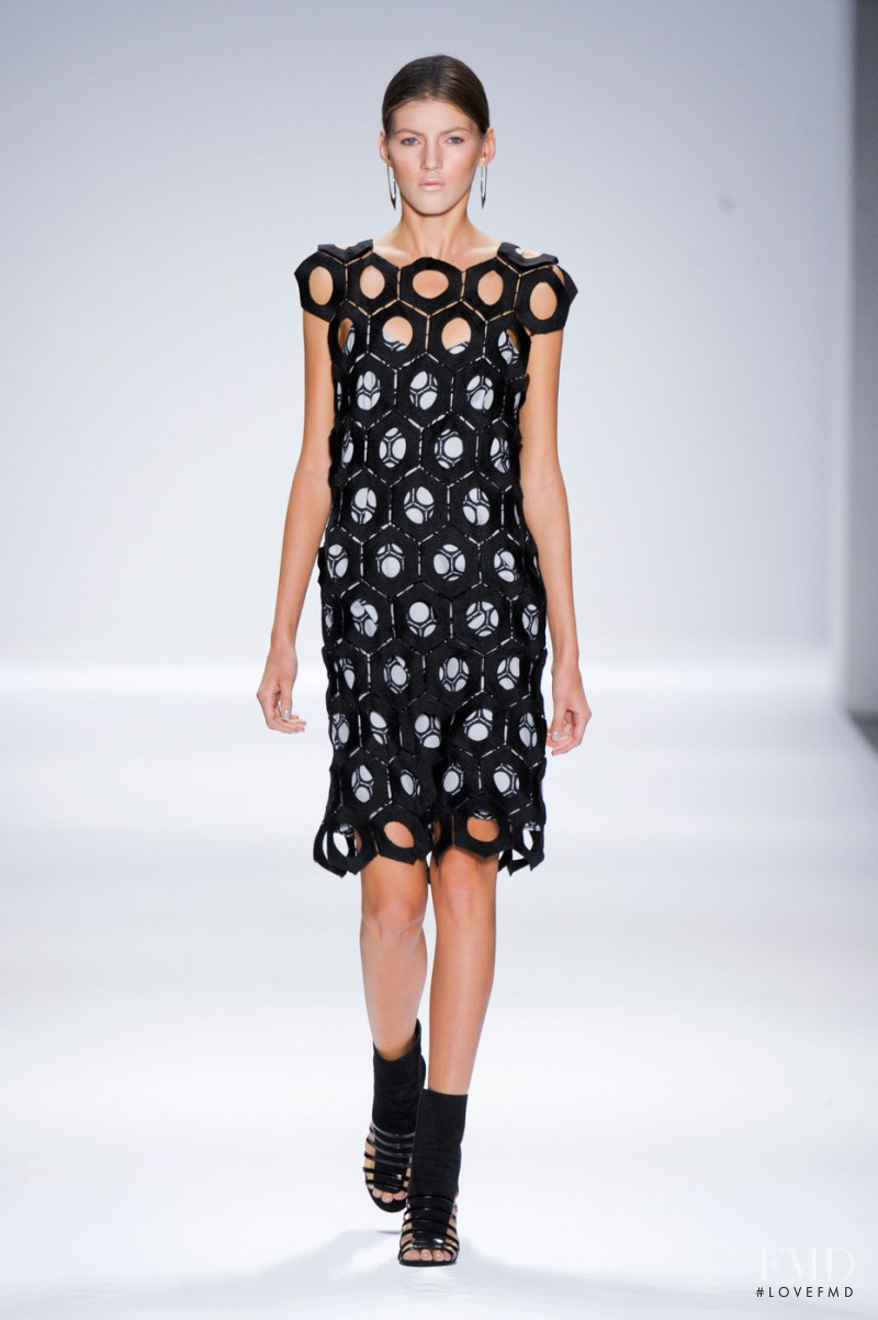 Valery Kaufman featured in  the Vivienne Tam fashion show for Spring/Summer 2013