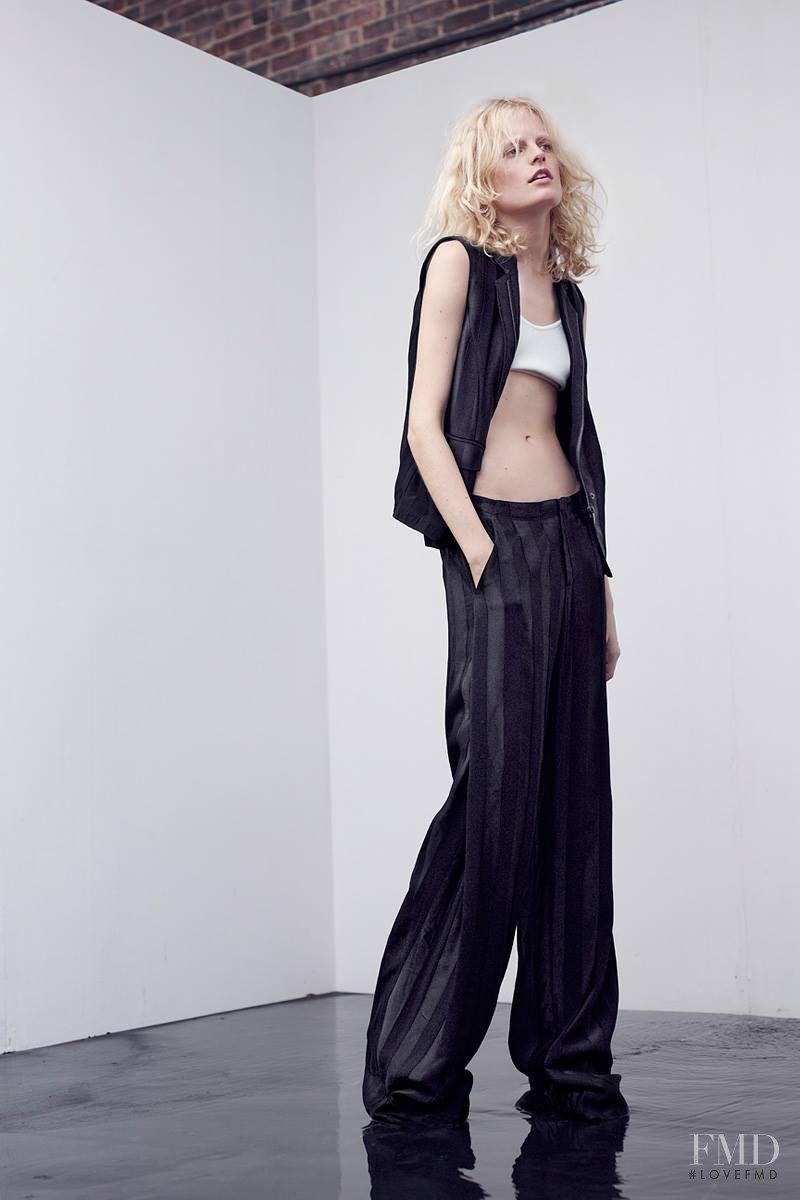 Hanne Gaby Odiele featured in  the Olivier Theyskens fashion show for Resort 2014