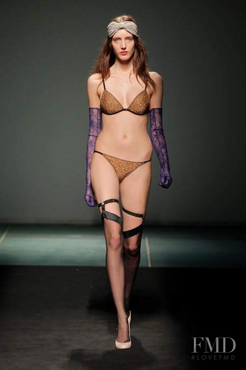 Iris Egbers featured in  the TCN fashion show for Autumn/Winter 2013