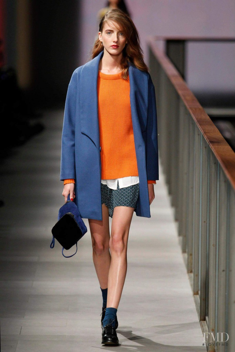 Iris Egbers featured in  the Yerse fashion show for Autumn/Winter 2014