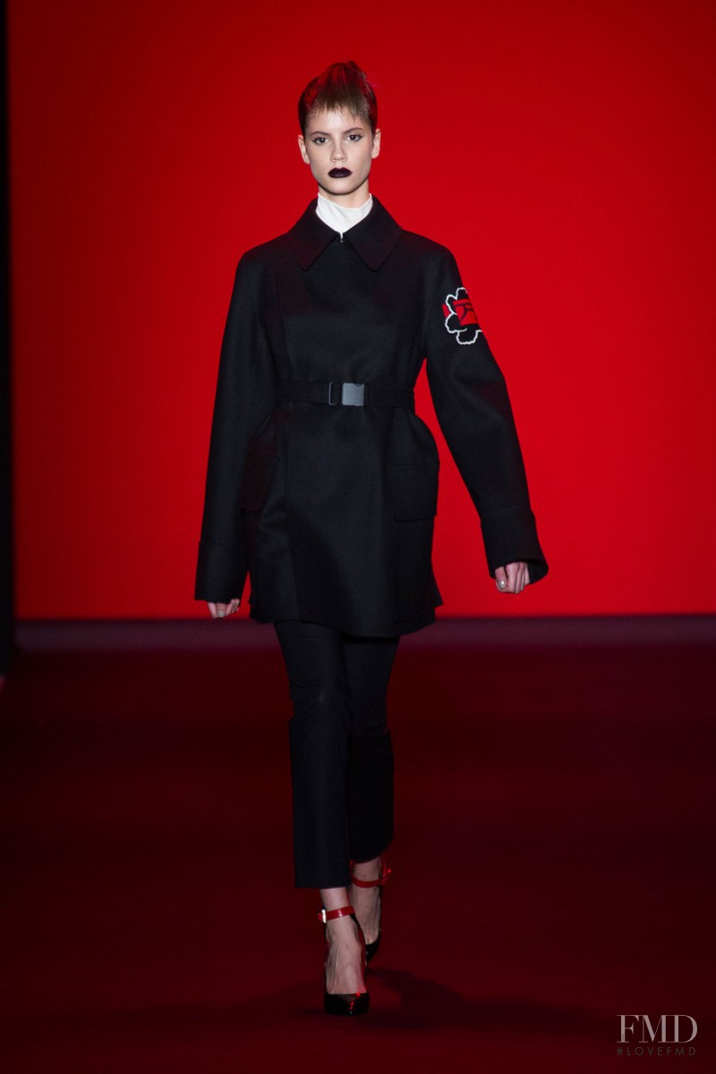 Antonina Petkovic featured in  the Vivienne Tam fashion show for Autumn/Winter 2013
