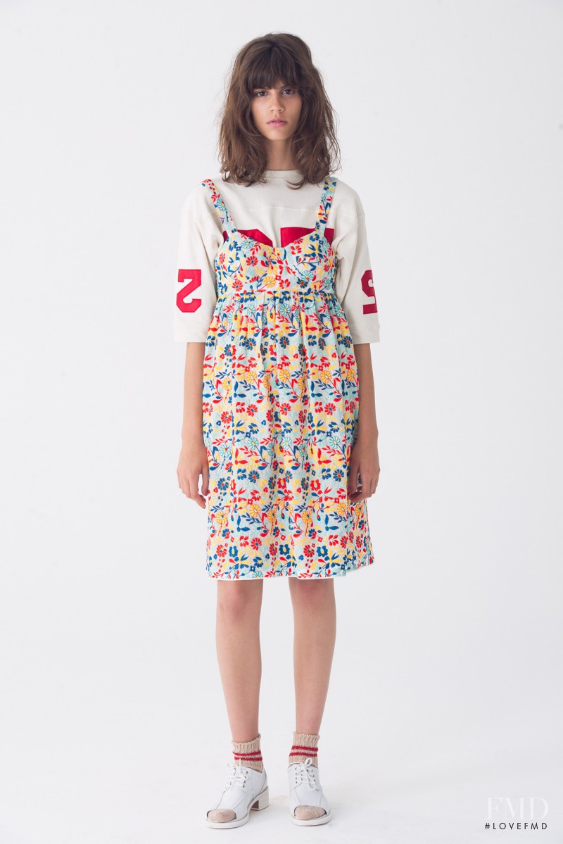 Antonina Petkovic featured in  the Organic by John Patrick fashion show for Resort 2014