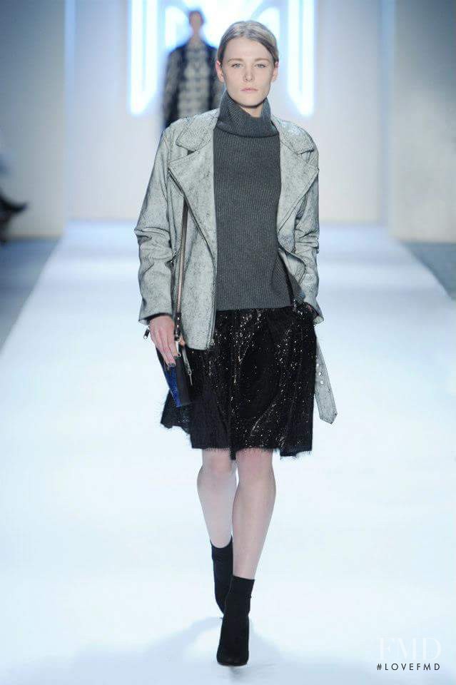 Erika Pattison featured in  the Milly fashion show for Autumn/Winter 2013