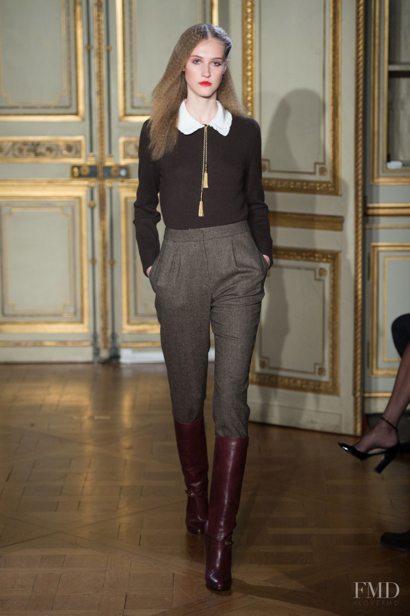 Lana Forneck featured in  the Vanessa Seward fashion show for Autumn/Winter 2015