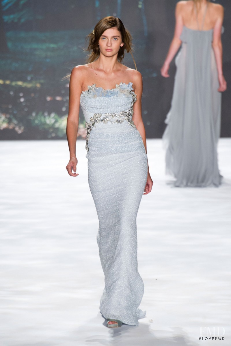 Badgley Mischka fashion show for Spring/Summer 2013