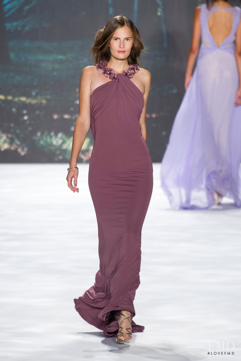 Badgley Mischka fashion show for Spring/Summer 2013