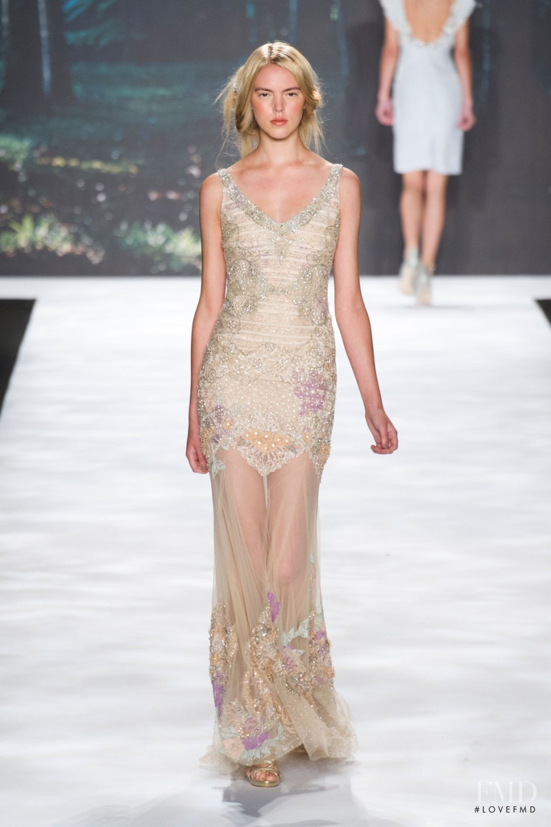 Badgley Mischka fashion show for Spring/Summer 2013