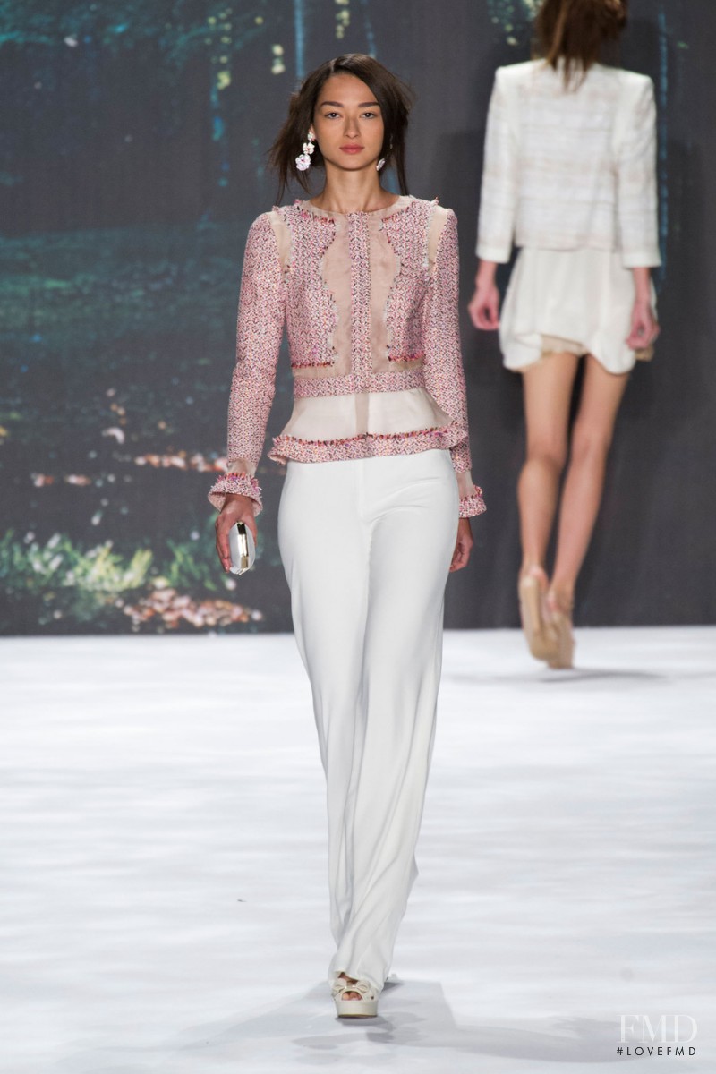 Badgley Mischka fashion show for Spring/Summer 2013