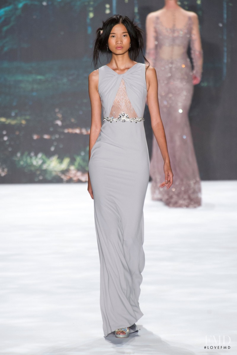 Badgley Mischka fashion show for Spring/Summer 2013