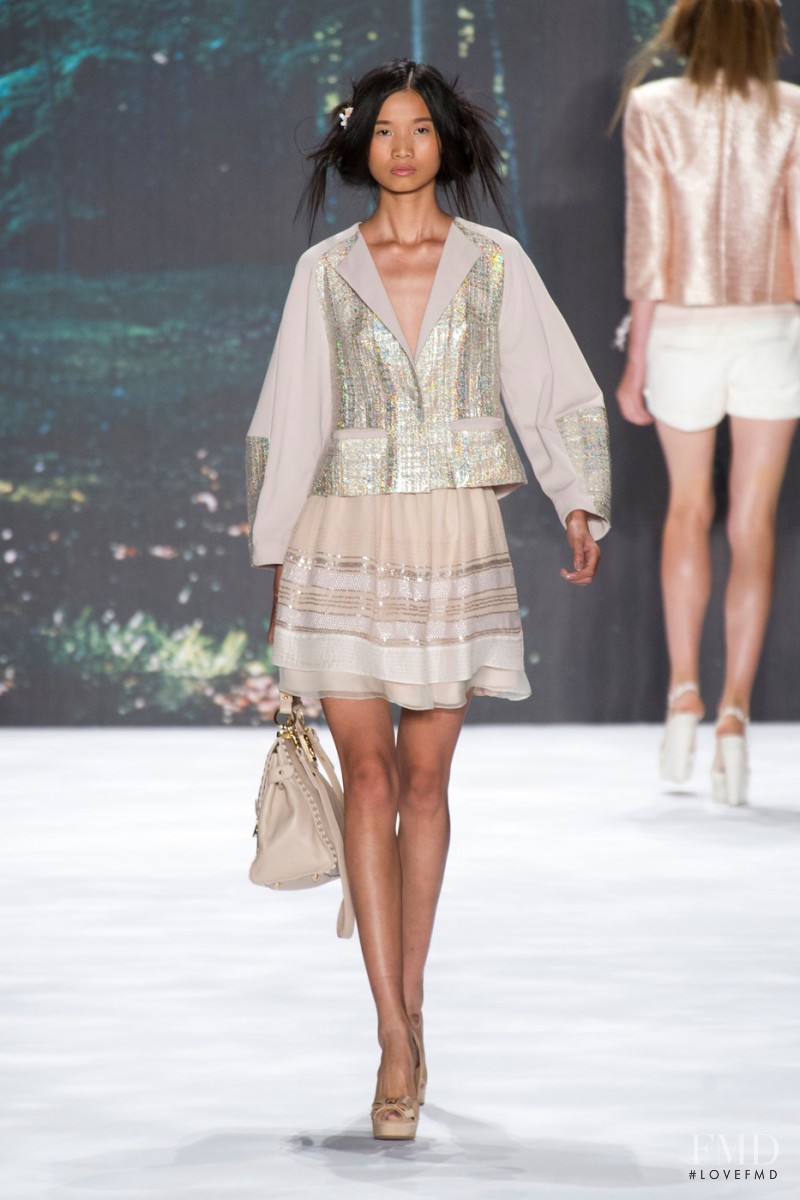 Badgley Mischka fashion show for Spring/Summer 2013