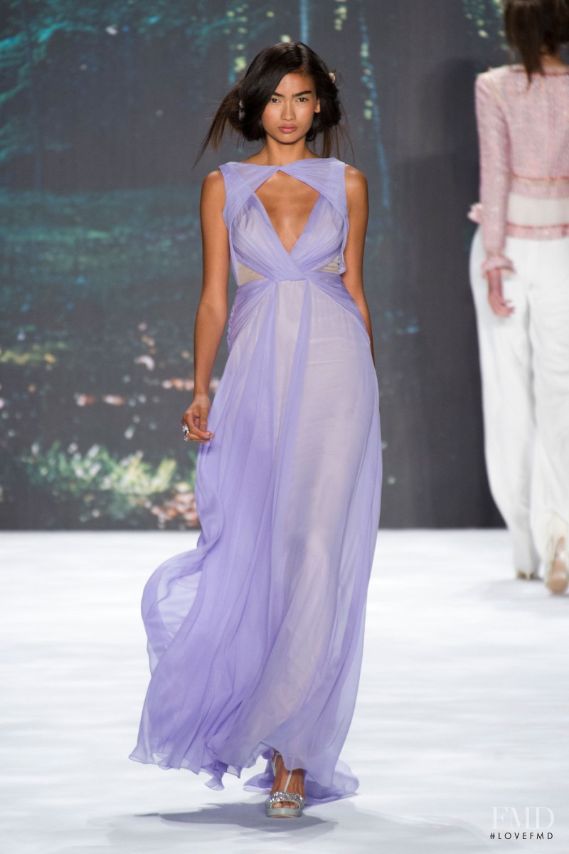 Badgley Mischka fashion show for Spring/Summer 2013