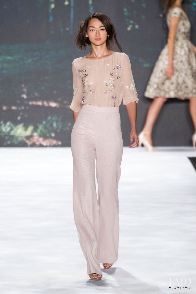 Badgley Mischka fashion show for Spring/Summer 2013