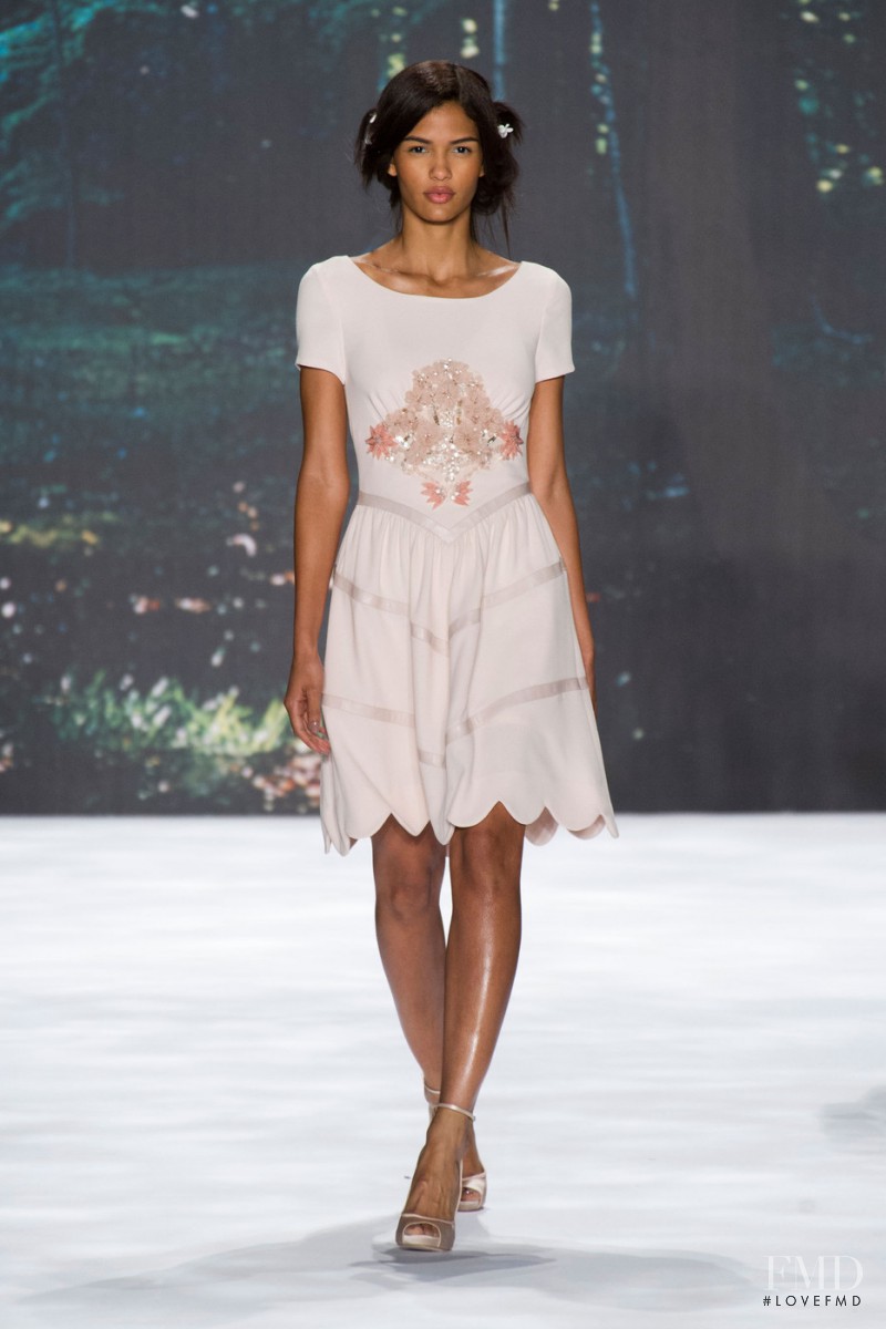 Badgley Mischka fashion show for Spring/Summer 2013