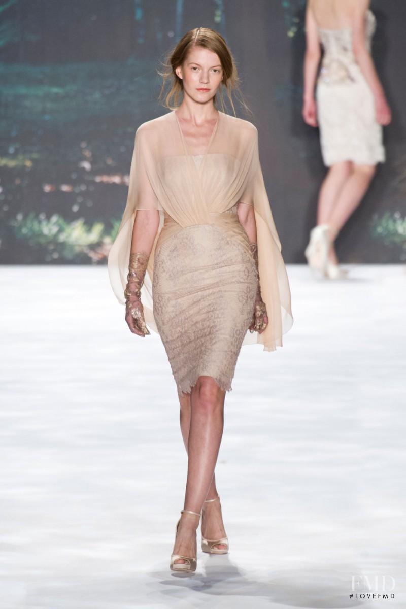 Badgley Mischka fashion show for Spring/Summer 2013