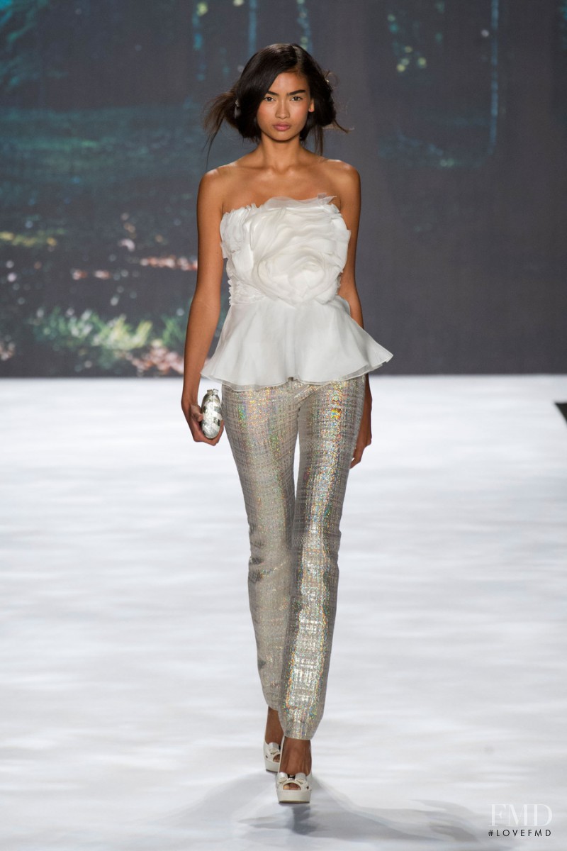 Badgley Mischka fashion show for Spring/Summer 2013