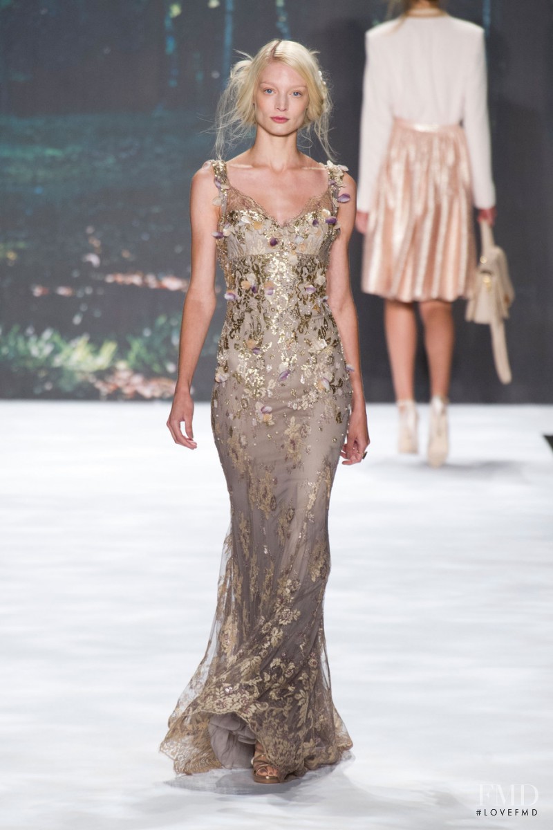 Badgley Mischka fashion show for Spring/Summer 2013