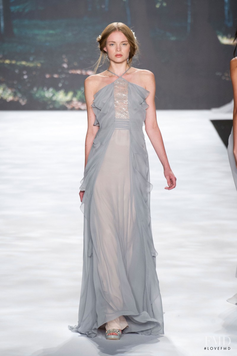 Badgley Mischka fashion show for Spring/Summer 2013