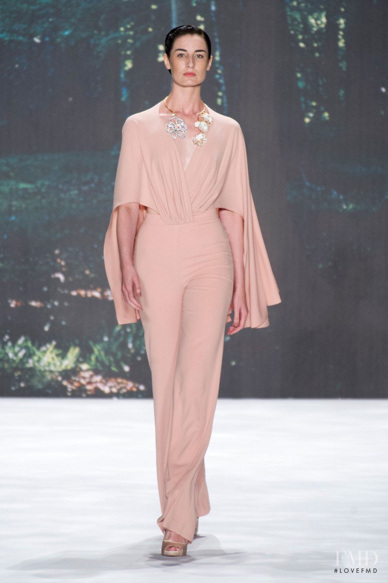 Badgley Mischka fashion show for Spring/Summer 2013