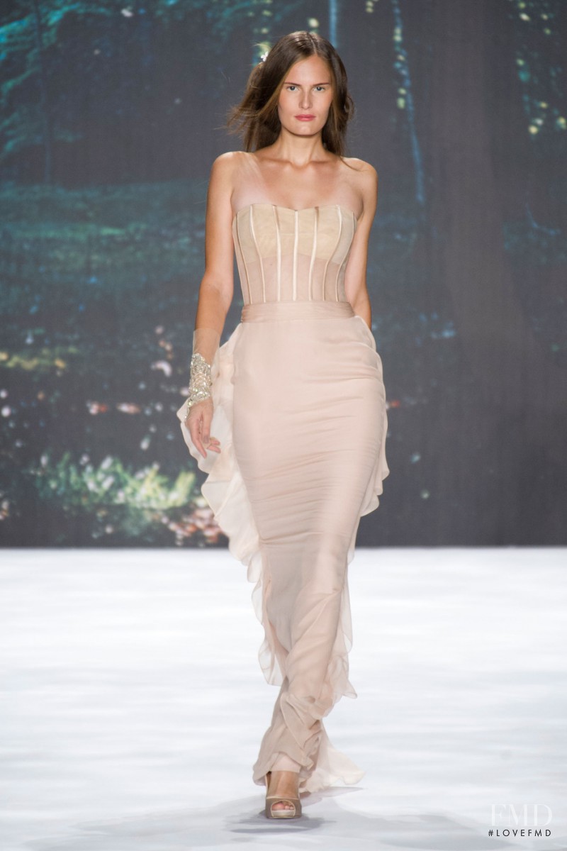 Badgley Mischka fashion show for Spring/Summer 2013