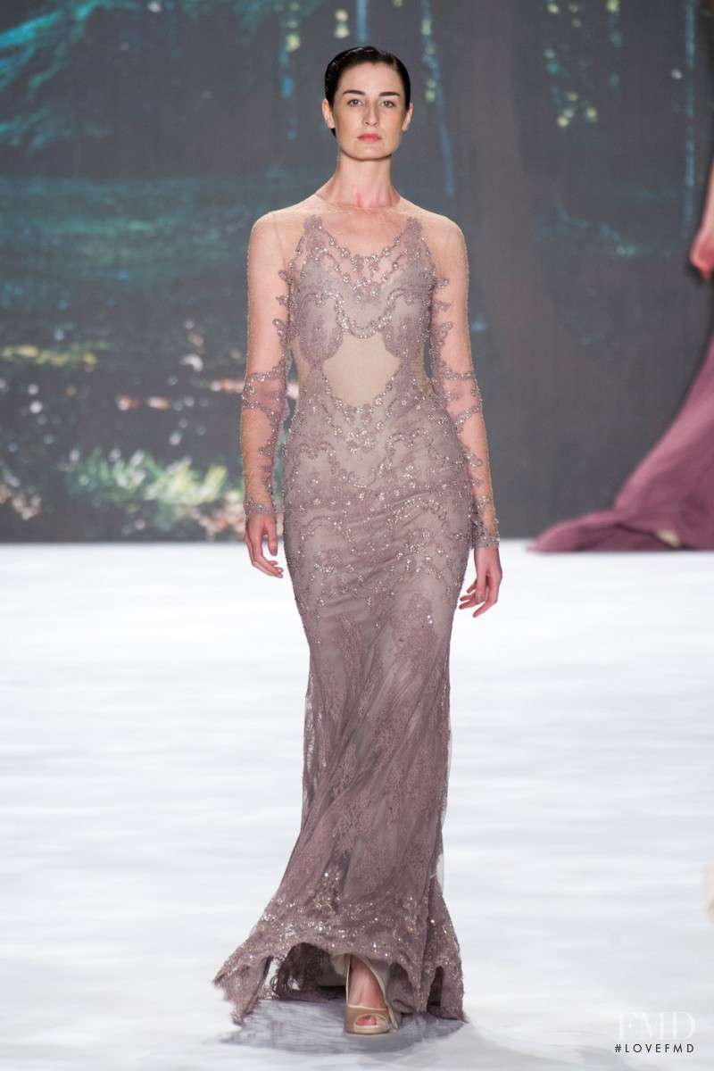 Badgley Mischka fashion show for Spring/Summer 2013