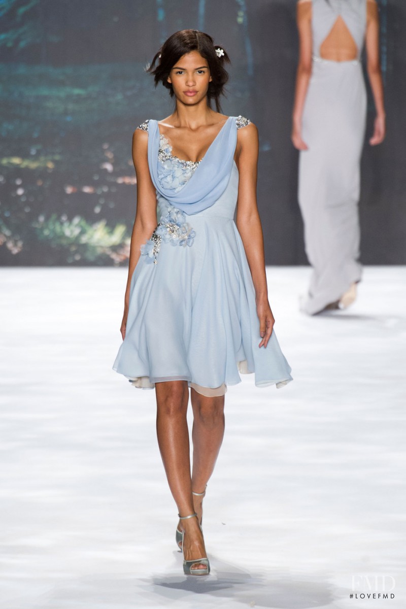 Badgley Mischka fashion show for Spring/Summer 2013