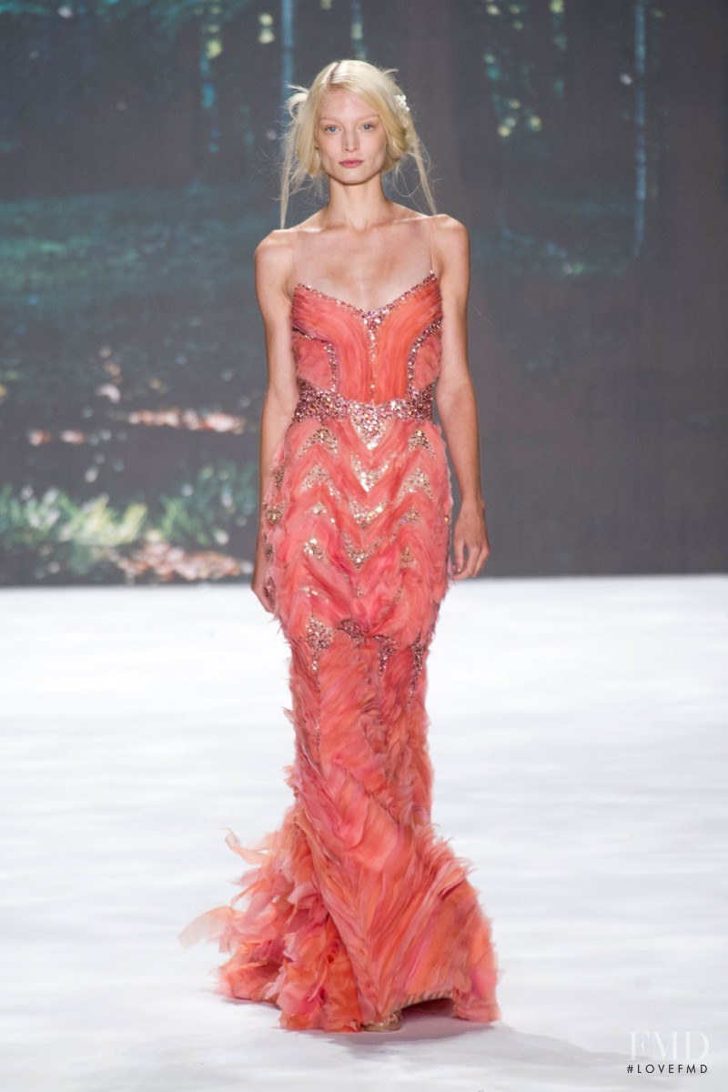 Badgley Mischka fashion show for Spring/Summer 2013