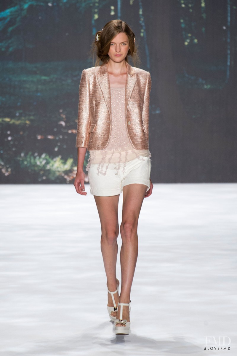 Badgley Mischka fashion show for Spring/Summer 2013