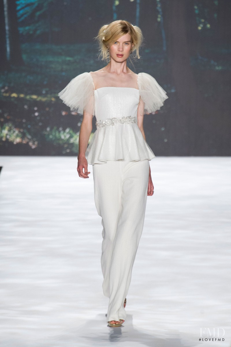 Badgley Mischka fashion show for Spring/Summer 2013