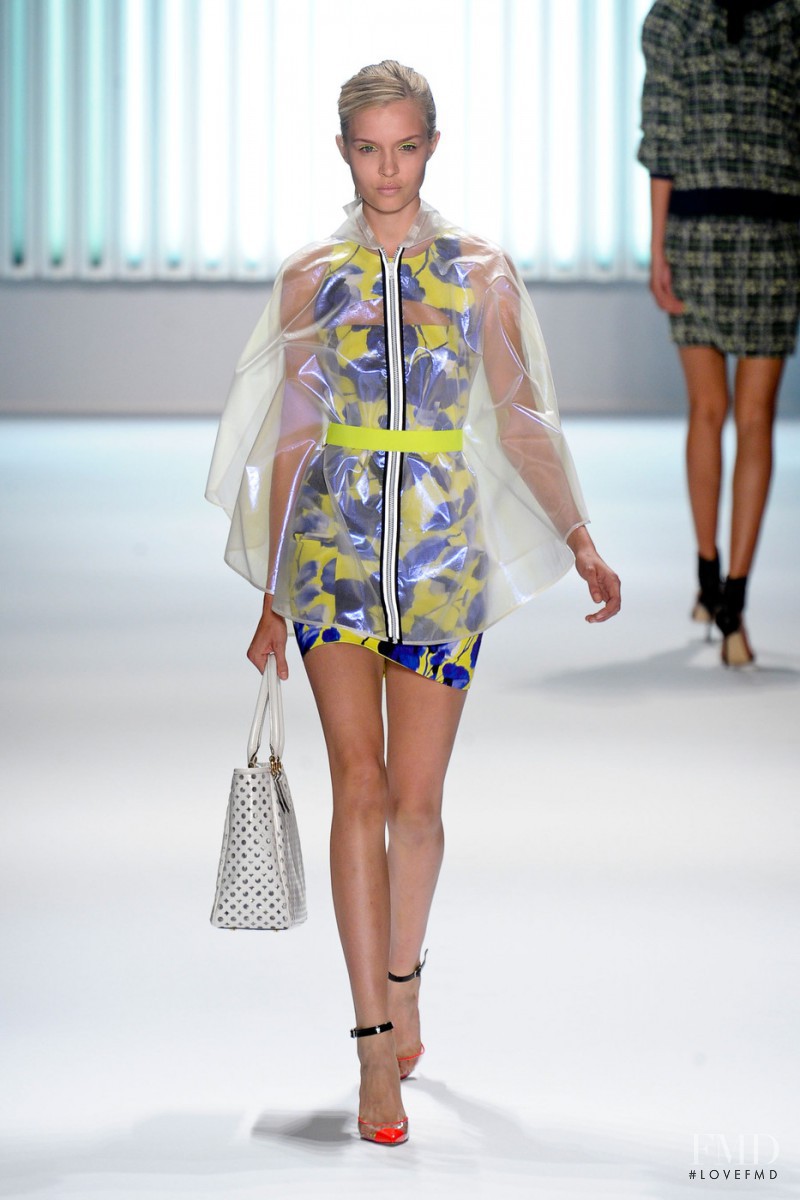 Josephine Skriver featured in  the Milly fashion show for Spring/Summer 2013