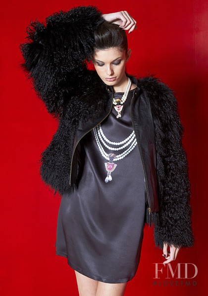 Giulia Manini featured in  the BeaYukMui lookbook for Autumn/Winter 2012