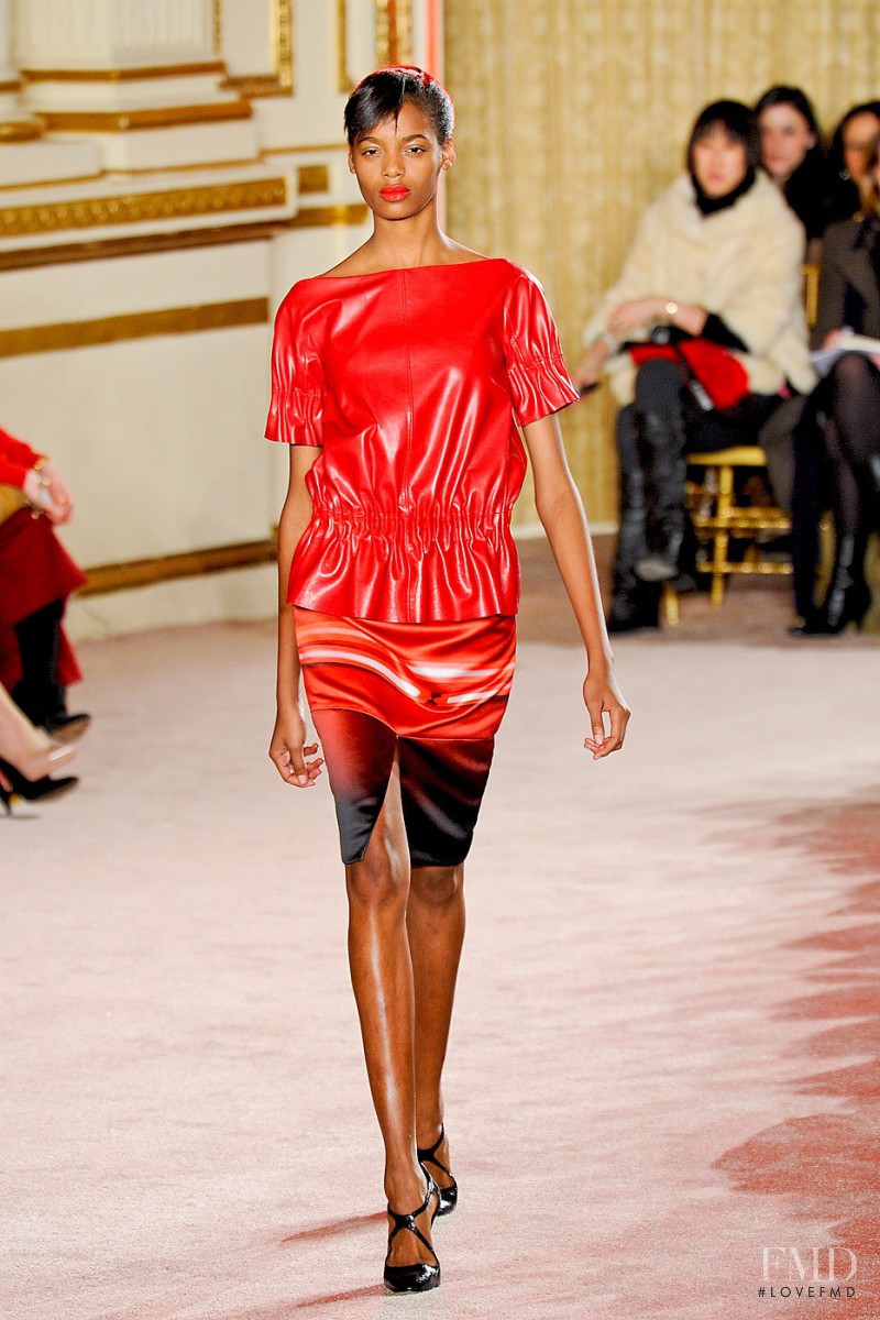 Marihenny Rivera Pasible featured in  the Thakoon fashion show for Autumn/Winter 2012