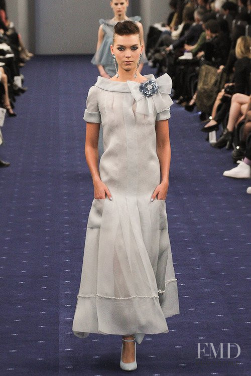 Arizona Muse featured in  the Chanel Haute Couture fashion show for Spring/Summer 2012