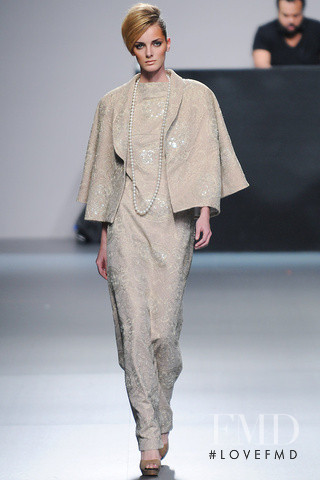 Denisa Dvorakova featured in  the Juana Martin fashion show for Autumn/Winter 2012