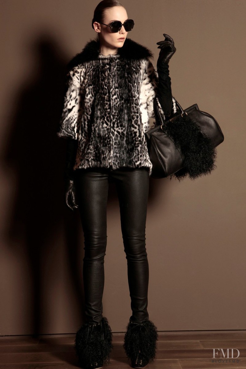 Basia Szkaluba featured in  the Trussardi 1911 fashion show for Autumn/Winter 2011