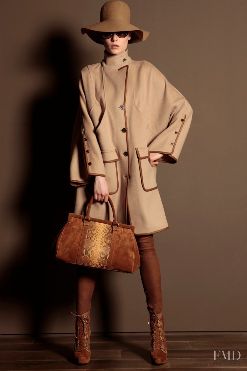 Basia Szkaluba featured in  the Trussardi 1911 fashion show for Autumn/Winter 2011