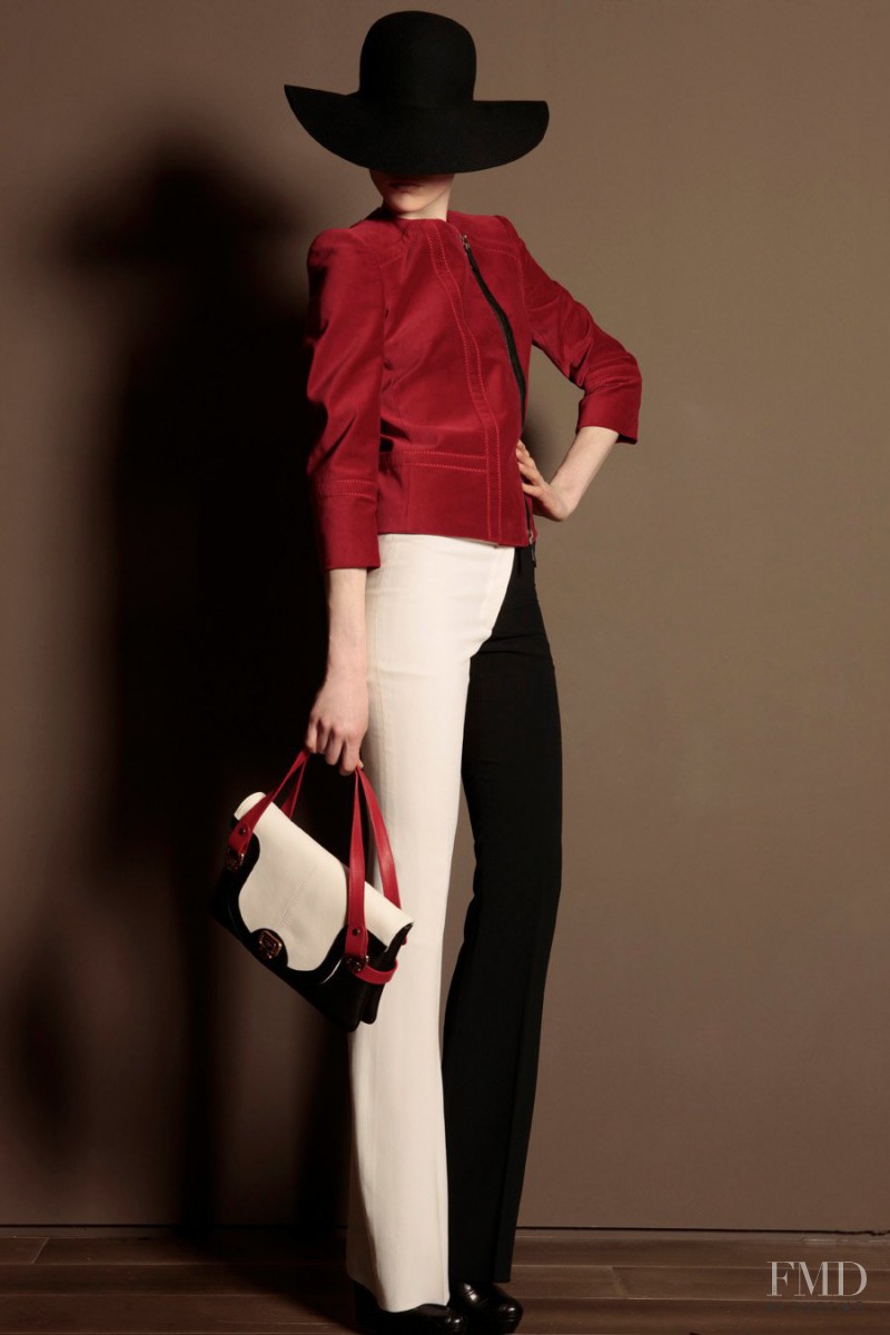 Basia Szkaluba featured in  the Trussardi 1911 fashion show for Autumn/Winter 2011