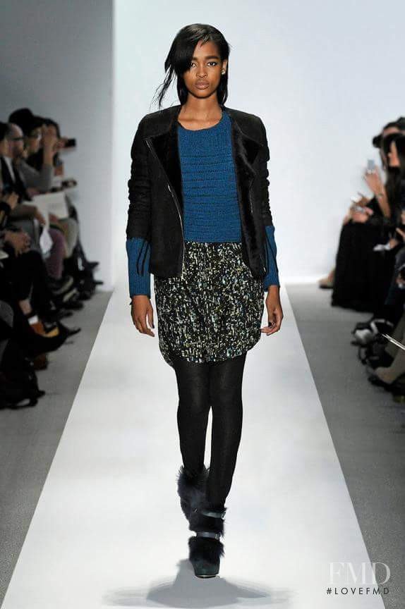 Marihenny Rivera Pasible featured in  the Rebecca Taylor fashion show for Autumn/Winter 2012