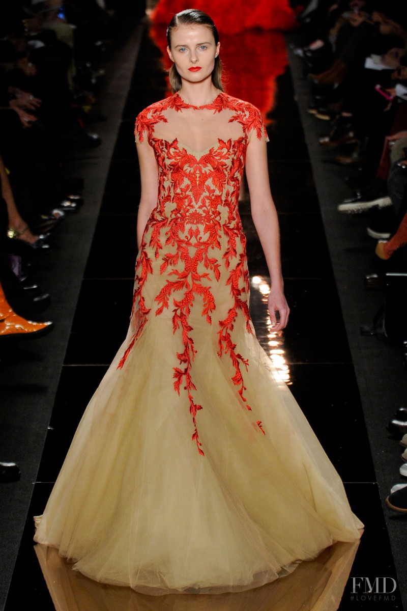 Monique Lhuillier fashion show for Autumn/Winter 2012