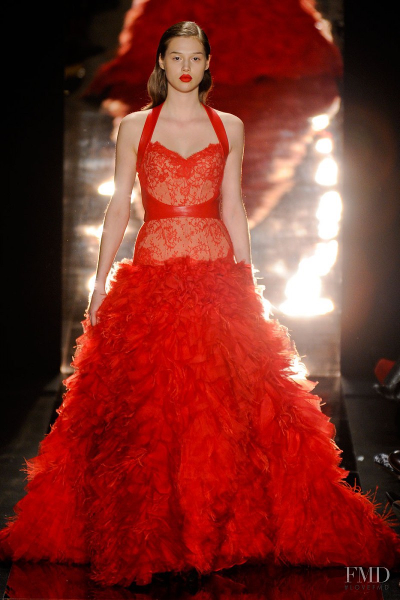 Monique Lhuillier fashion show for Autumn/Winter 2012