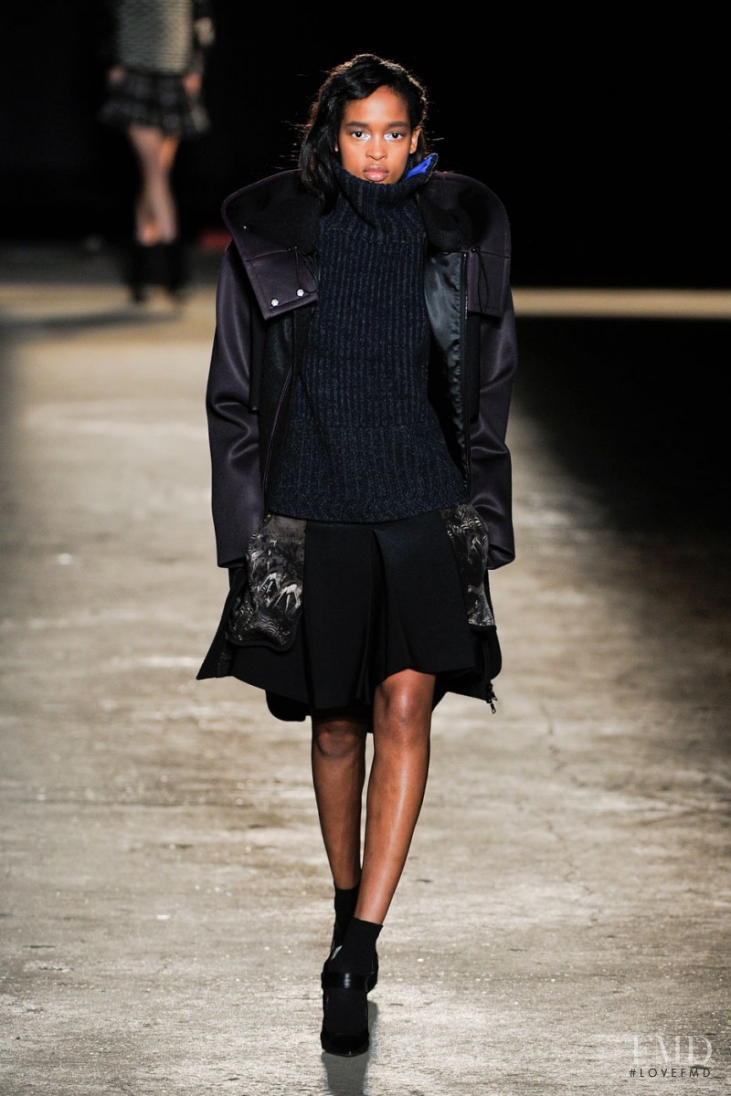 Marihenny Rivera Pasible featured in  the EDUN fashion show for Autumn/Winter 2012