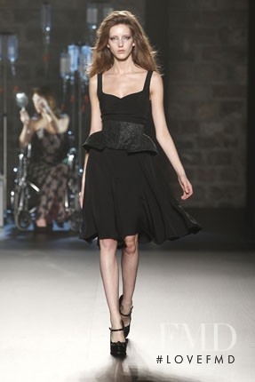 Iris Egbers featured in  the Schipper Arques fashion show for Autumn/Winter 2012