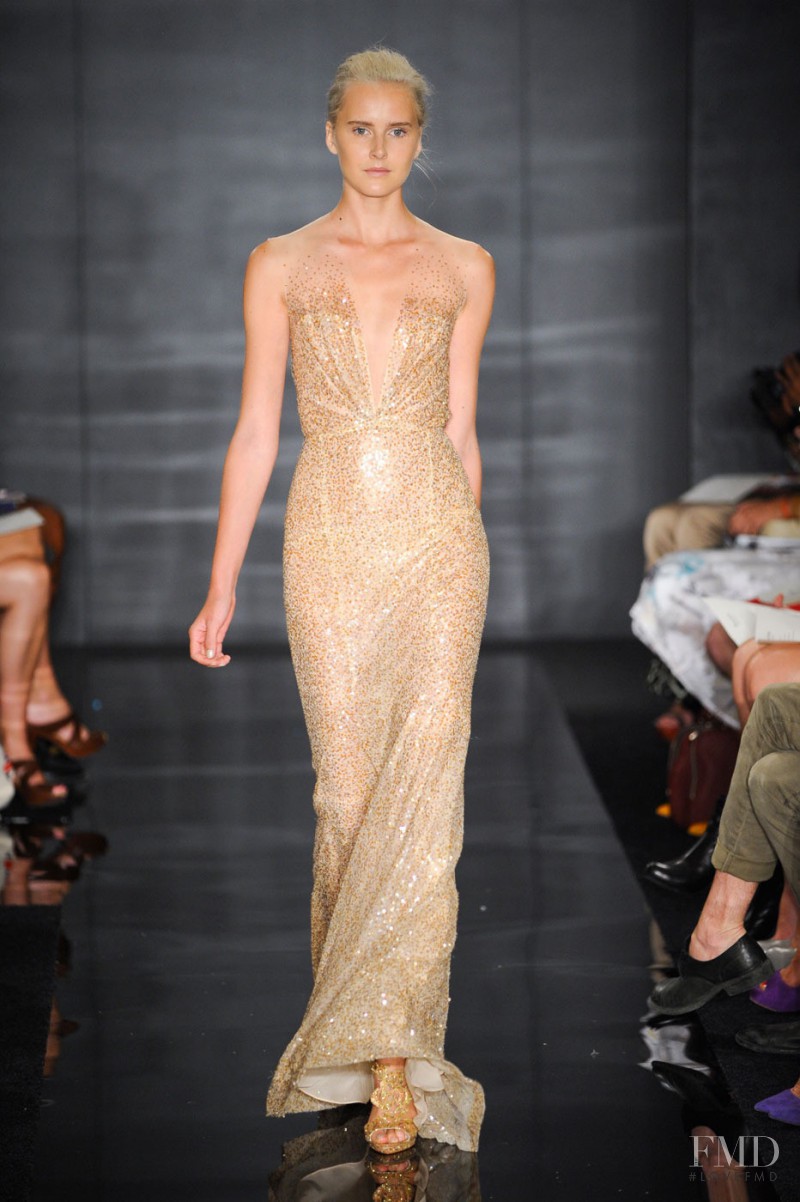 Reem Acra fashion show for Spring/Summer 2012