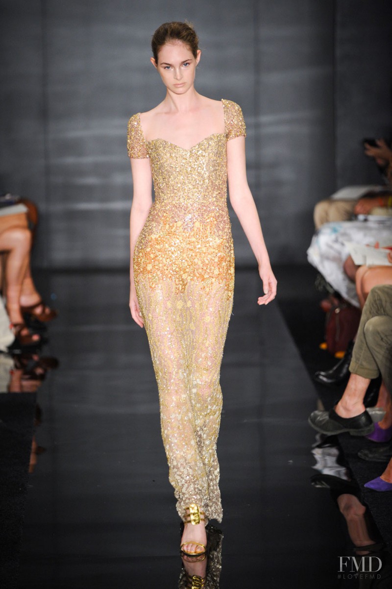 Reem Acra fashion show for Spring/Summer 2012