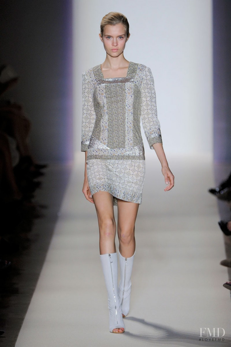 Josephine Skriver featured in  the Vanessa Bruno fashion show for Spring/Summer 2012