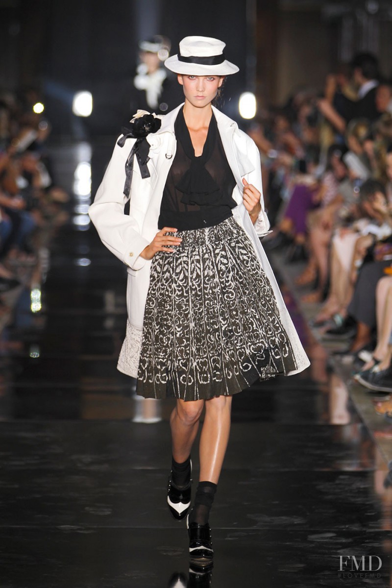 Karlie Kloss featured in  the John Galliano fashion show for Spring/Summer 2012