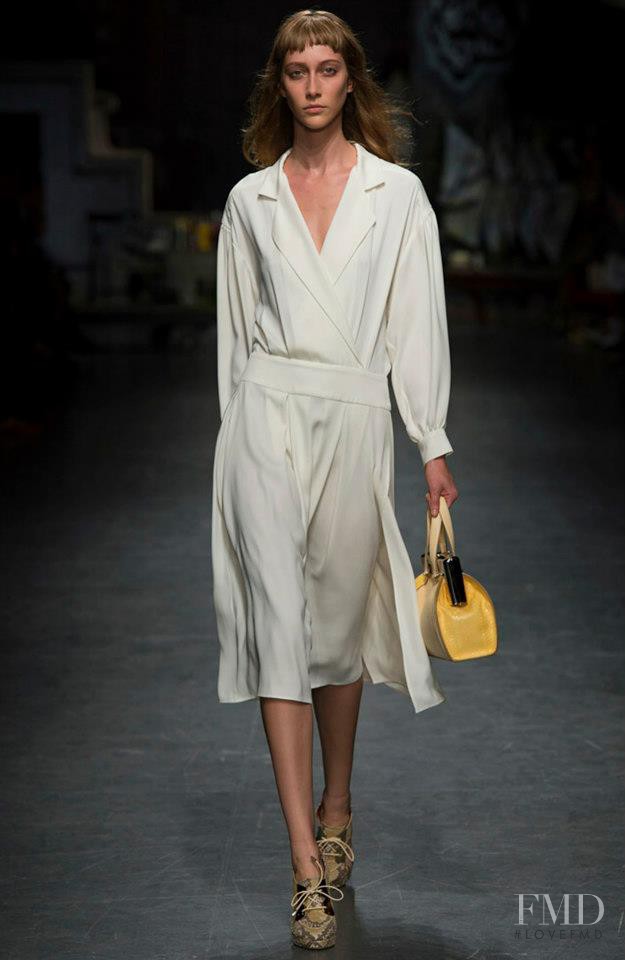 Alana Zimmer featured in  the Trussardi fashion show for Spring/Summer 2013