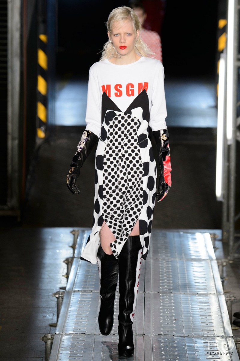 MSGM fashion show for Spring/Summer 2016