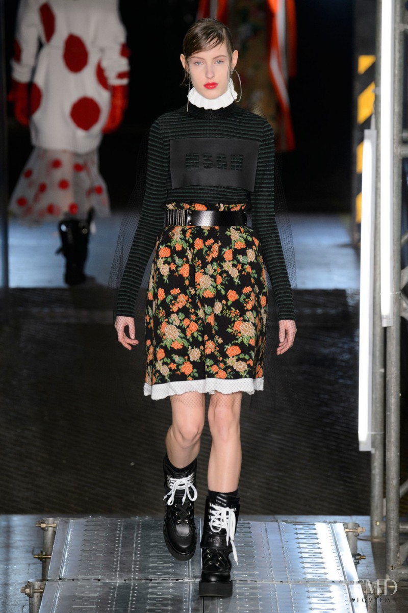 MSGM fashion show for Spring/Summer 2016