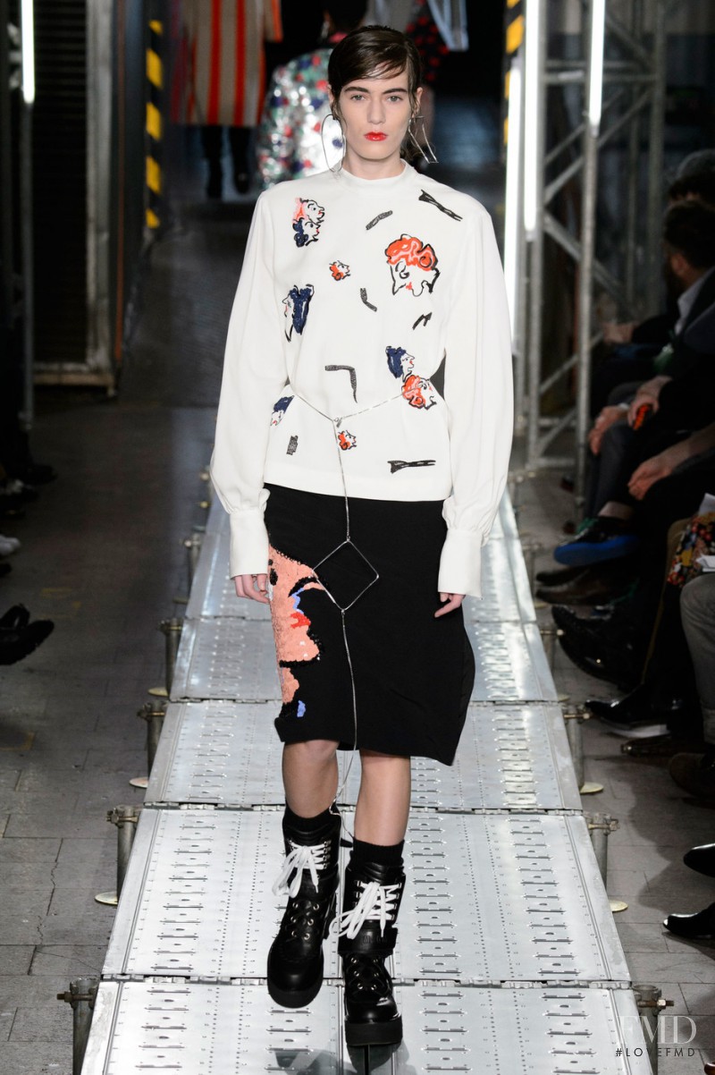 MSGM fashion show for Spring/Summer 2016